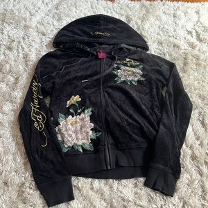 Don Ed hardy sweat suit, size xs
